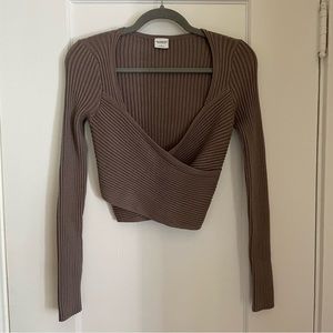 ABERCROMBIE | Cross Over Sweater